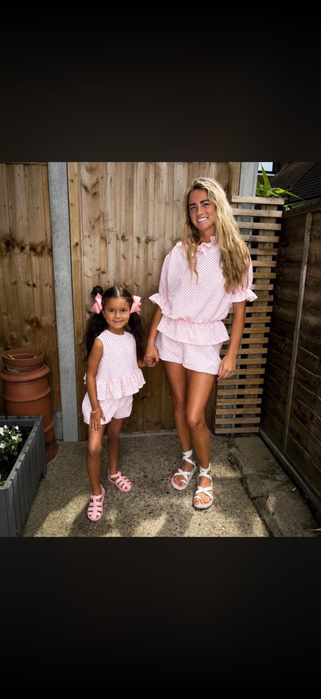 Customer photo review of Airy Prism Knitted Fabric