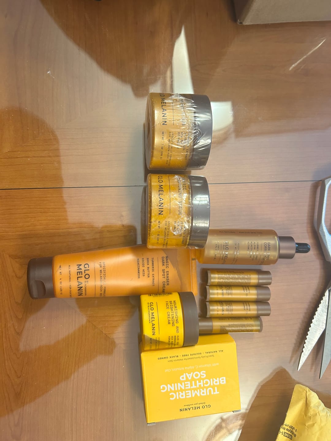 Customer photo review of GLO MELANIN