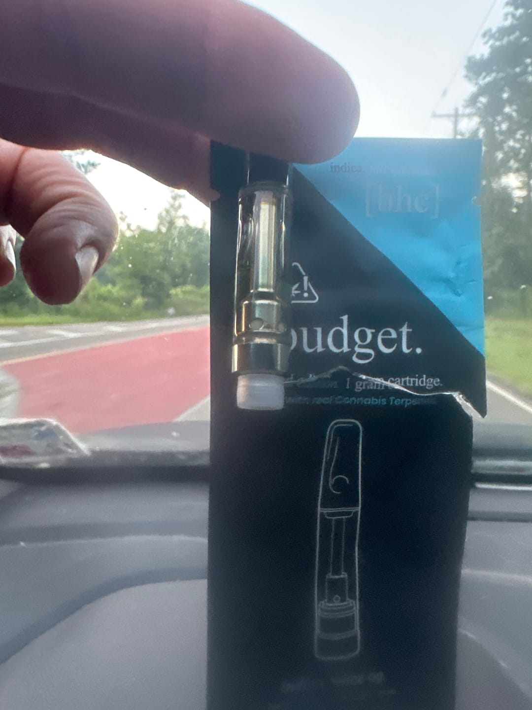 Customer photo review of 1 Gram HHC Full Spectrum Vape Cartridge | Tahoe OG - Indica