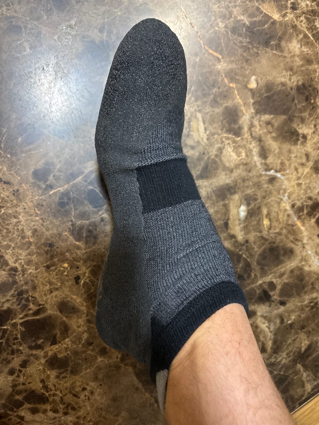 Customer photo review of Baresocks 2.0