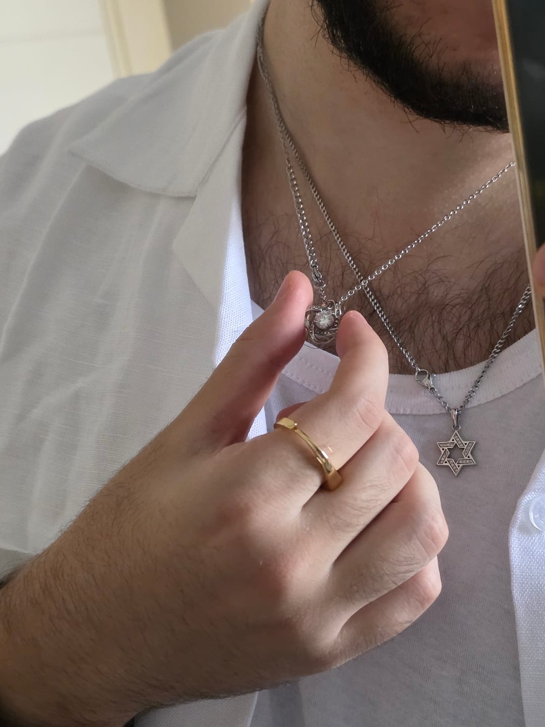 Customer photo review of מתנה לאמא - שרשרת לאמא עם ברכה והקדשה מרגשת