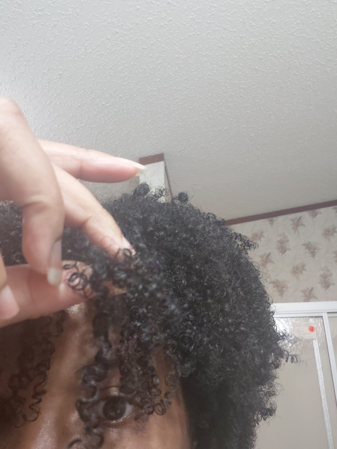 Customer photo review of INDULGE Moisturizing Deep Conditioning Treatment