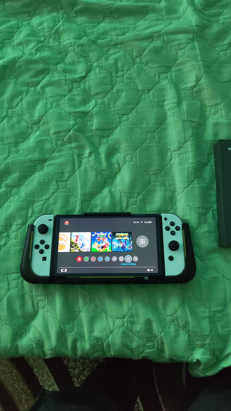 Customer photo review of Plenbo G-case - All-in-1 Gaming Case for Switch & OLED