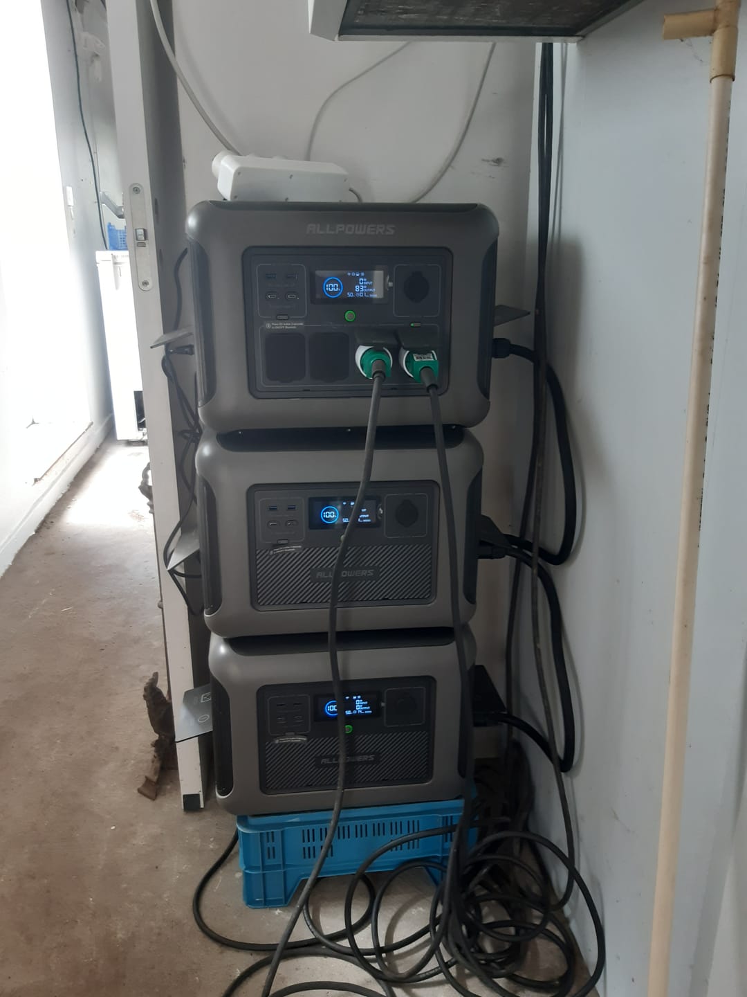 Customer photo review of ALLPOWERS B1000 Expansion Battery | 1152Wh