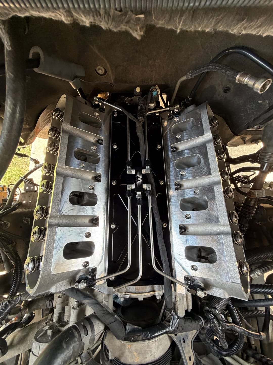 Customer photo review of Motion Billet Gen 4 Billet Valley Cover (Black Anodized) 10-10033BLK