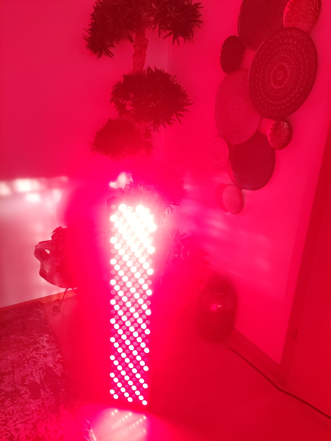 Customer photo review of Koanna® Luma1000™ – Kraftvolles, mittelgroßes Rotlicht-Panel