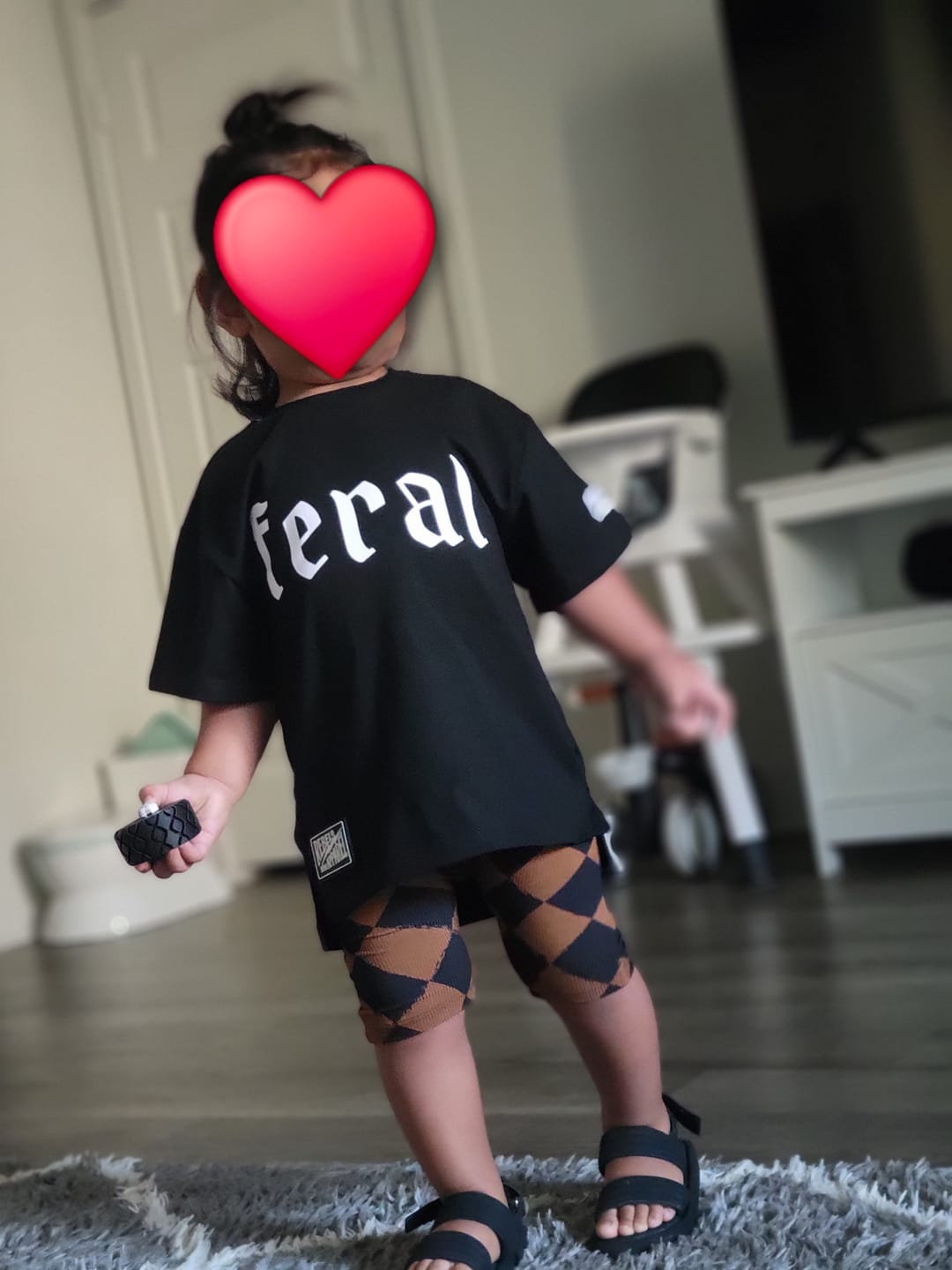 Customer photo review of Short Sleeve Tee in Feral