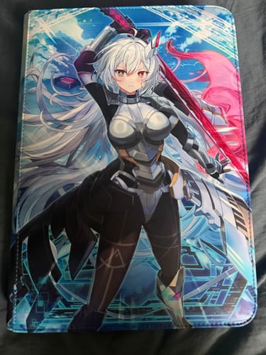 Customer photo review of Sky Strikers Trading Card Binder