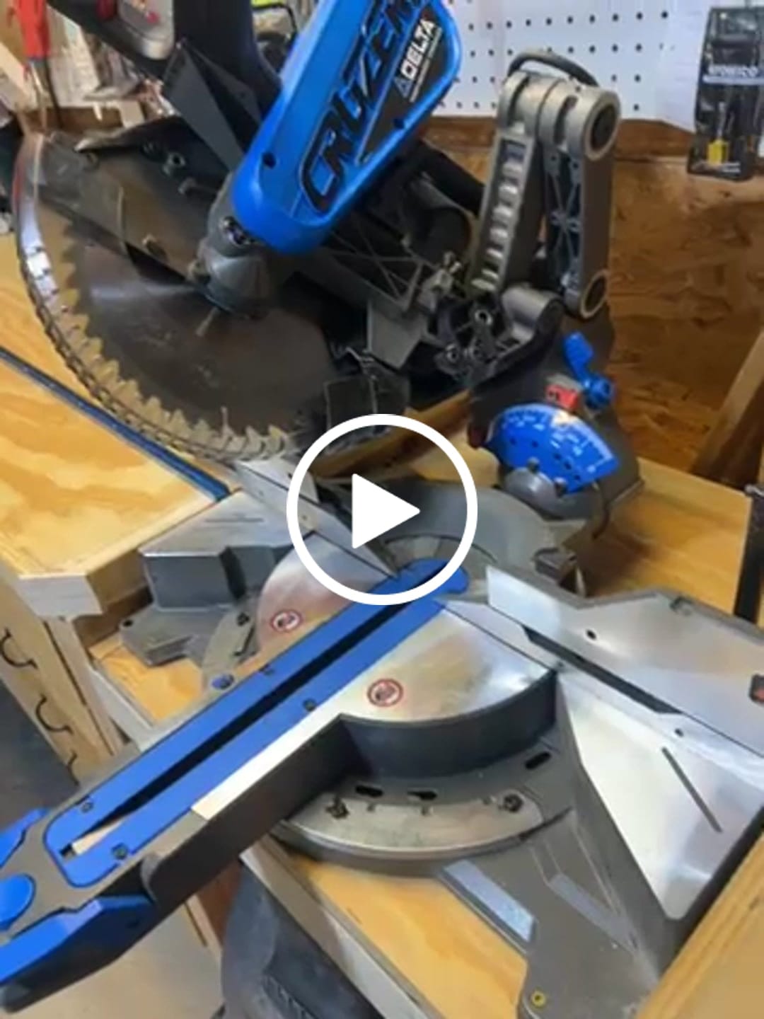 Customer video review of Dust Collection Chute for Delta Cruzer Miter Saw