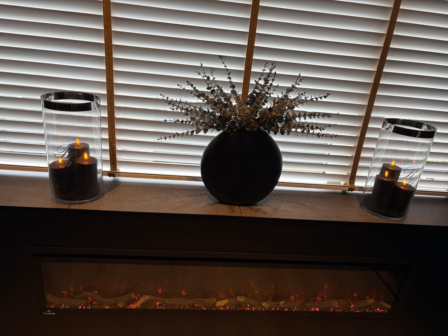 Customer photo review of Lumea Fires Elektrische sfeerhaard Avero 60″ inch – 152 cm