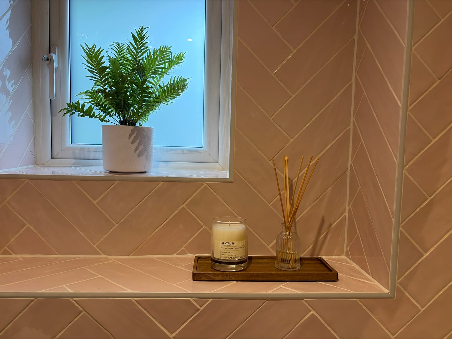 Customer photo review of Acacia Wood Rectangle Tray