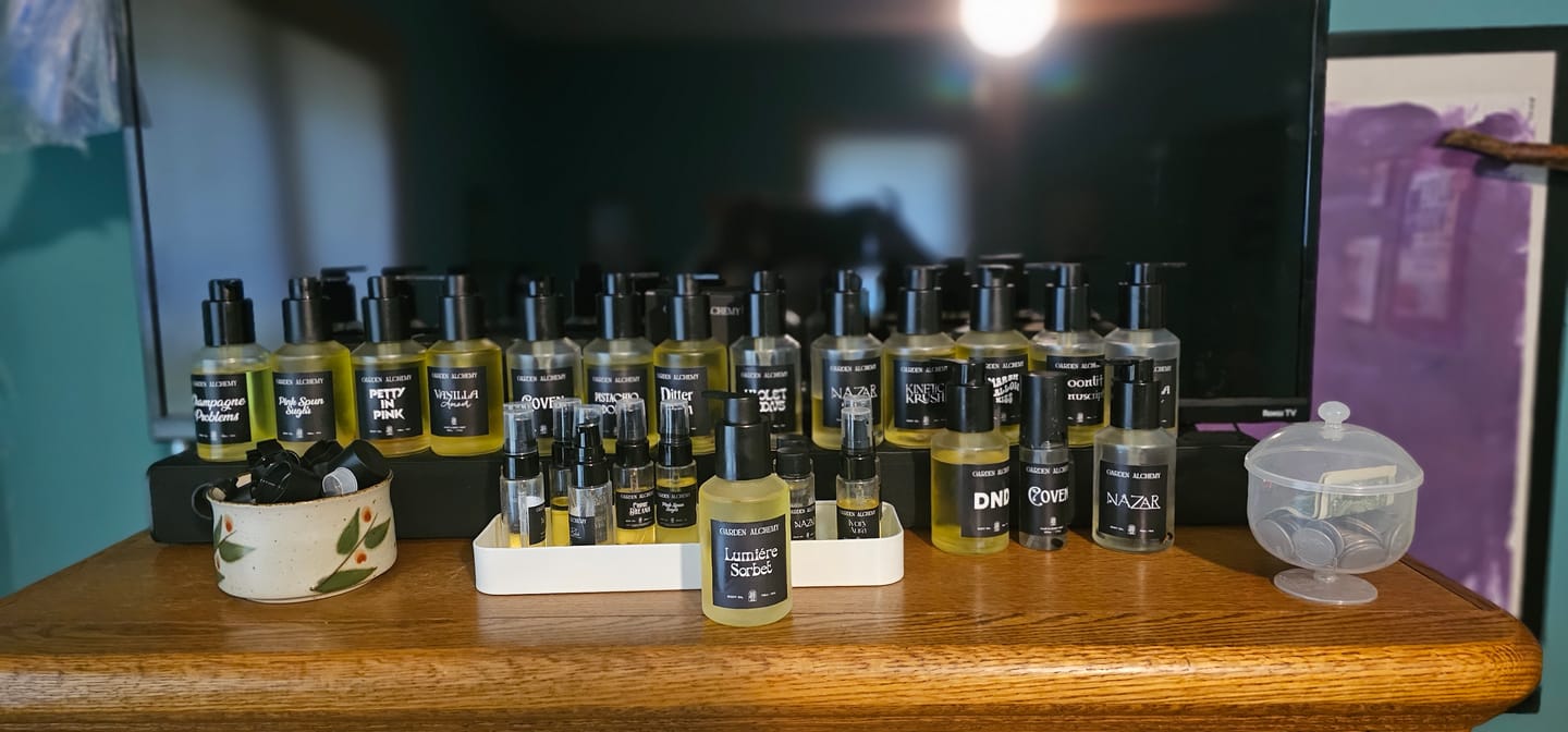 Customer photo review of LUMIERE SORBET BODY OIL