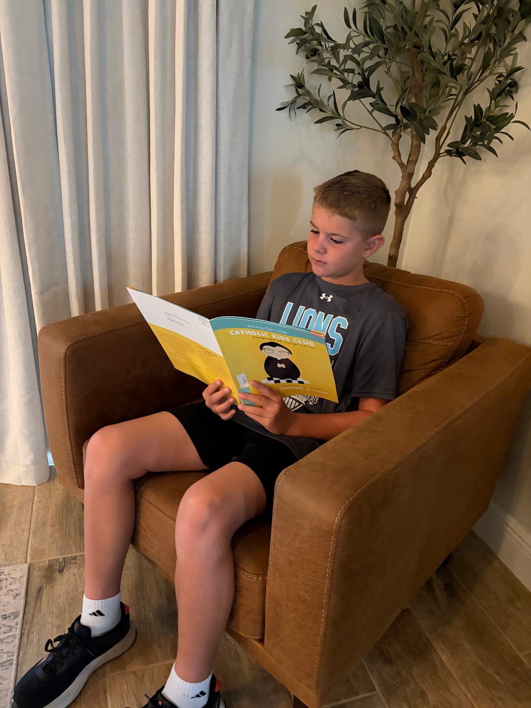 Customer photo review of Catholic Kids Club Magazine 1-Year Subscription (12 issues- 1 per month)
