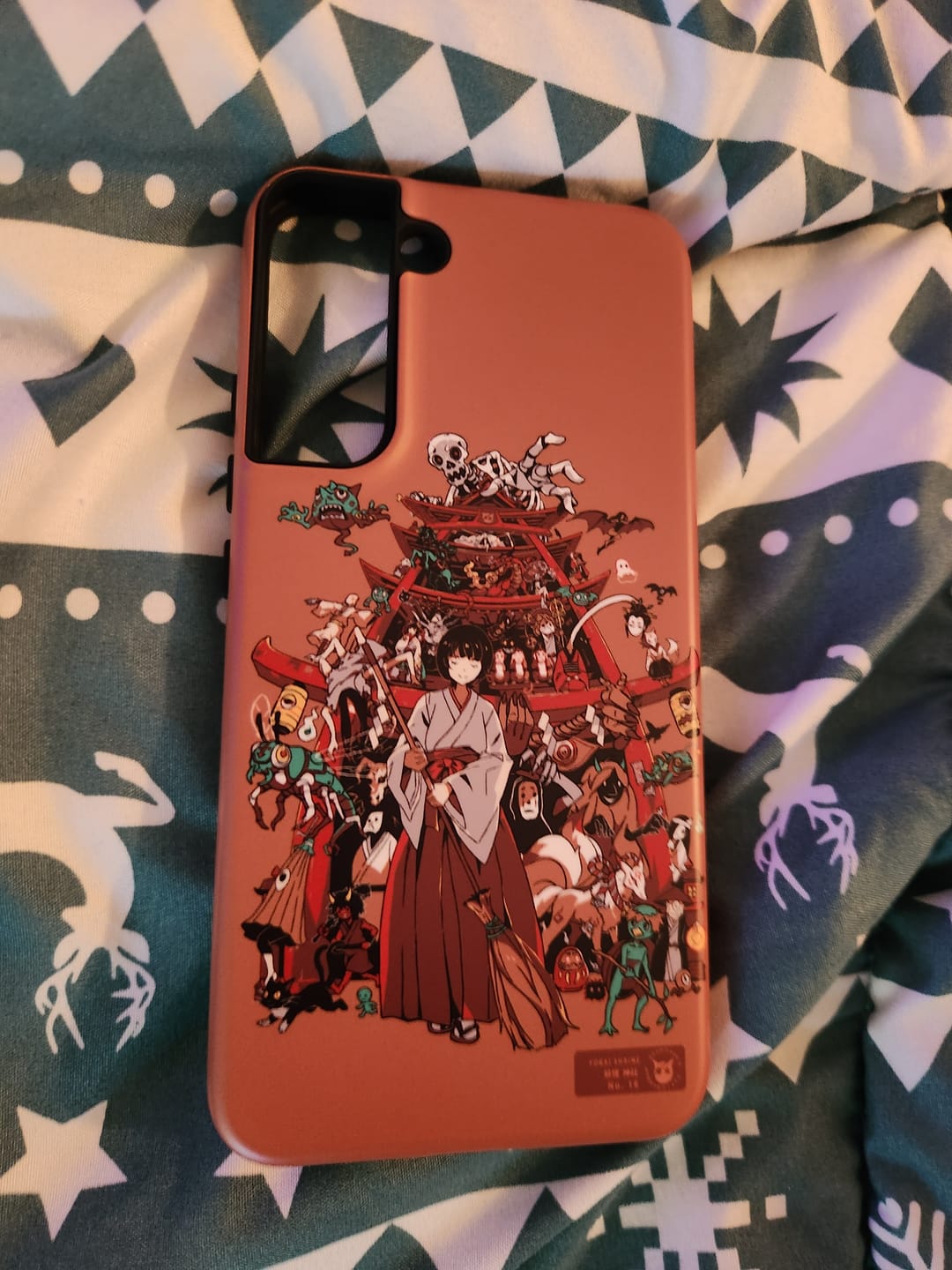 Customer photo review of Yokai Shrine Samsung Case