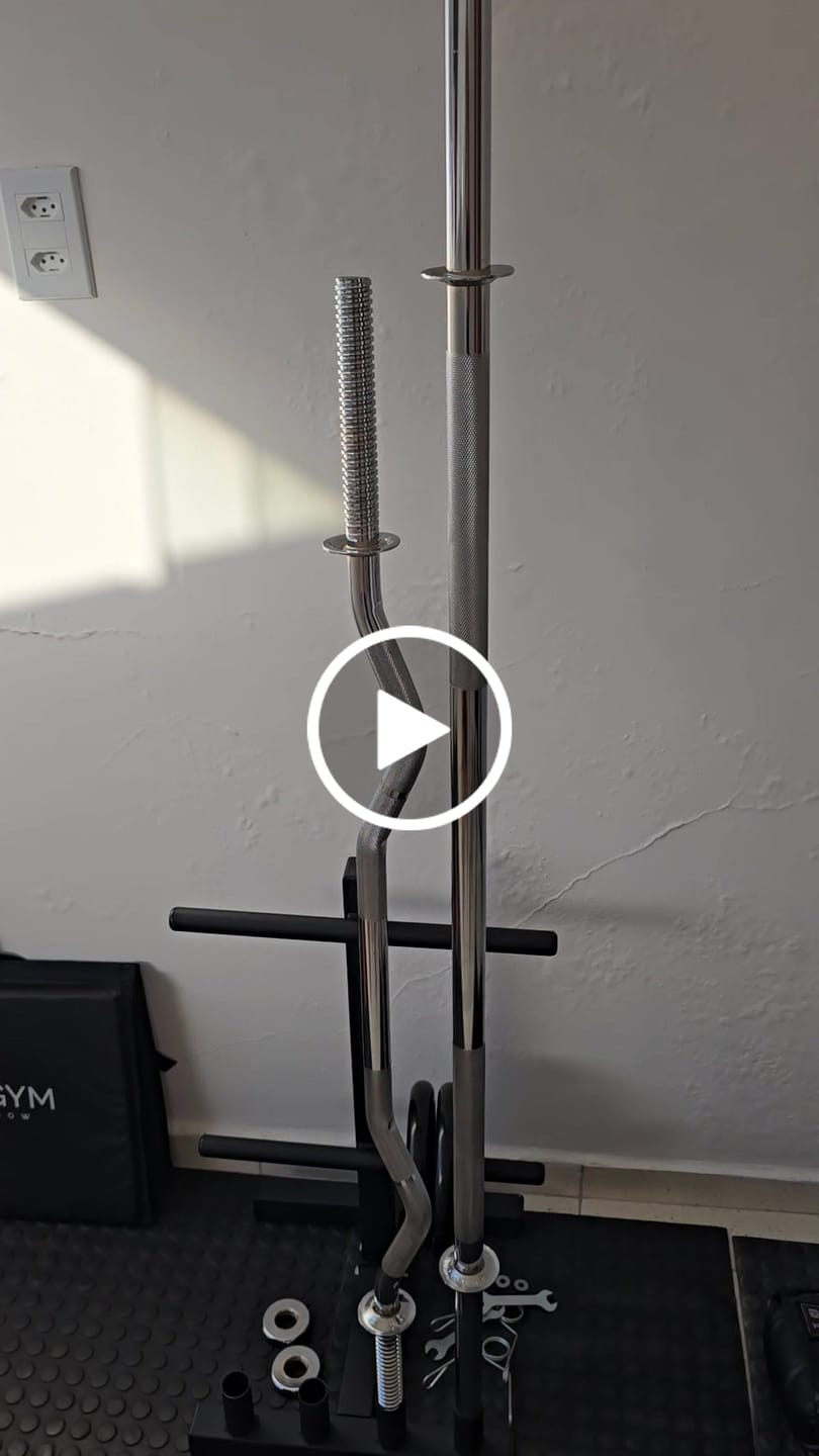 Customer video review of Barra Reta Maciça Cromada 28,57mm