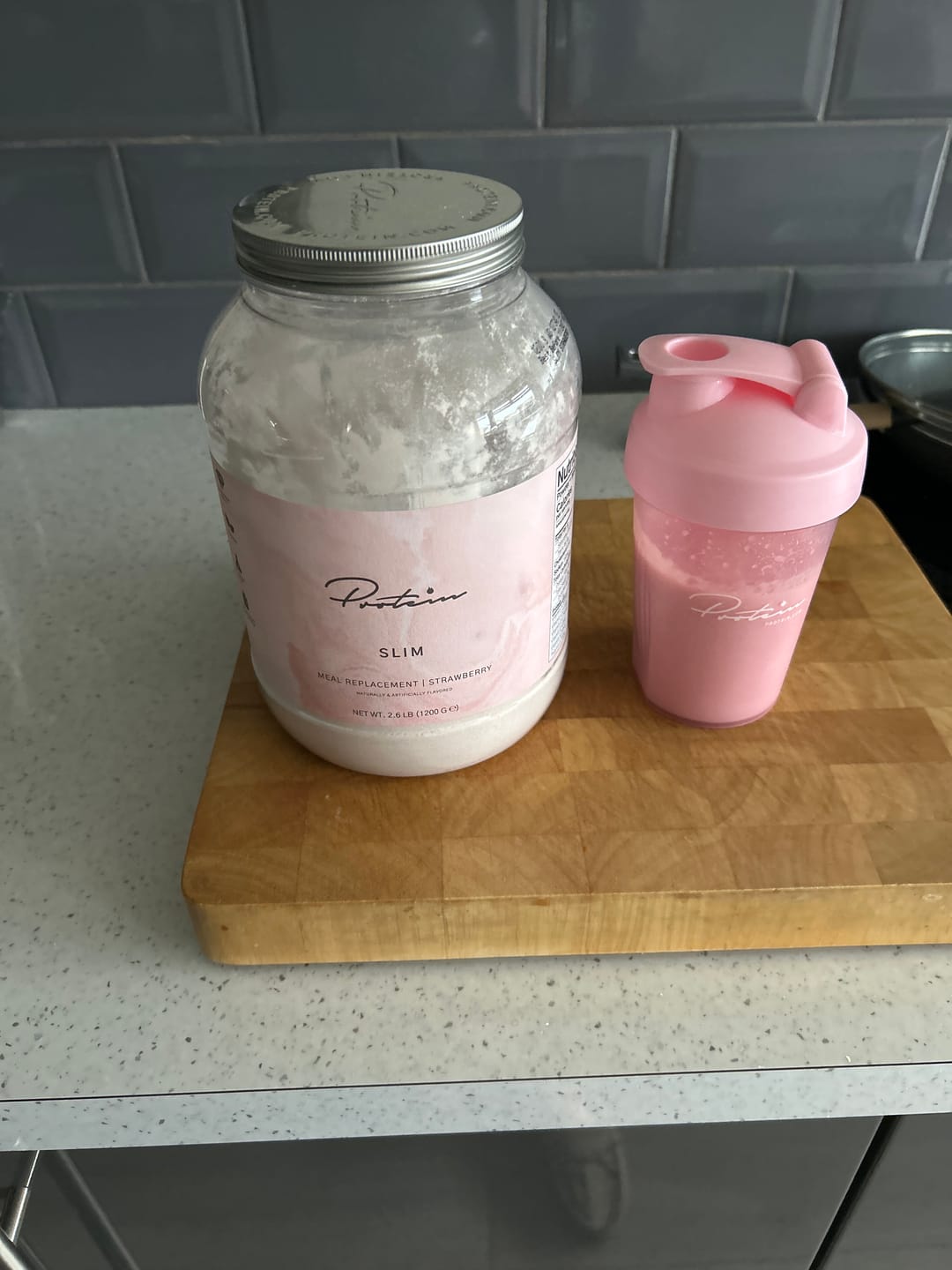 Customer photo review of Slim Meal Replacement | 34 Meals