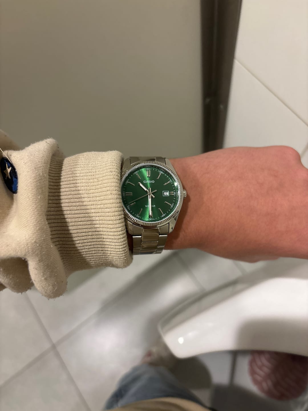 Customer photo review of Reloj Casio Análogo MTP-1302D-3AJF Verde 38,5mm JDM