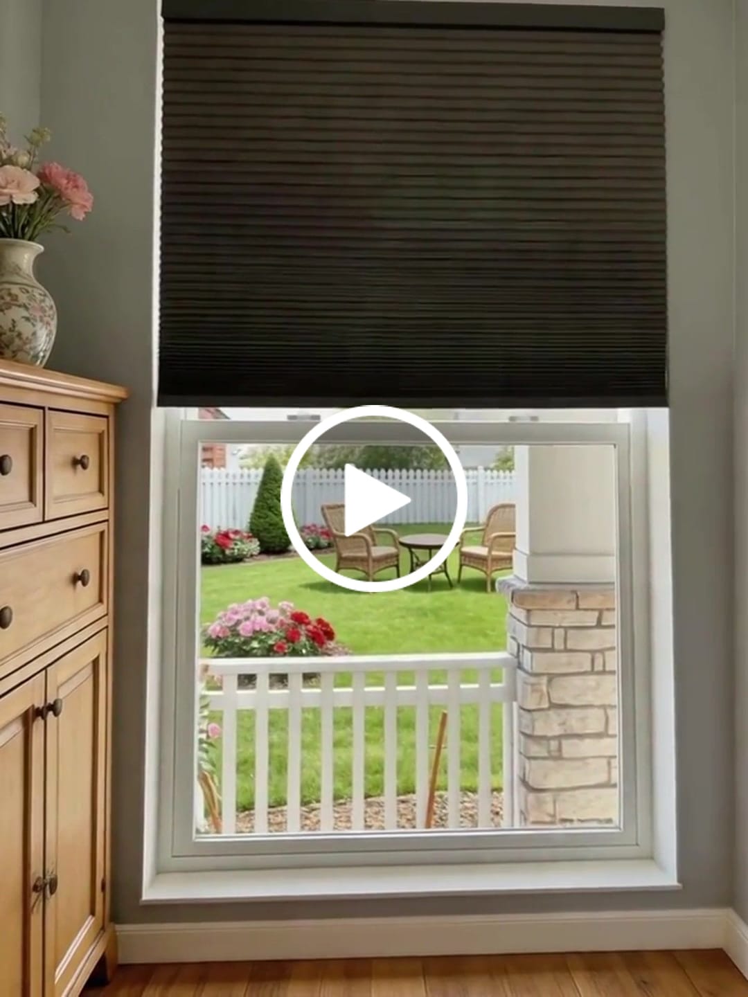 Customer video review of Motorized Blackout Cellular Shades Hex