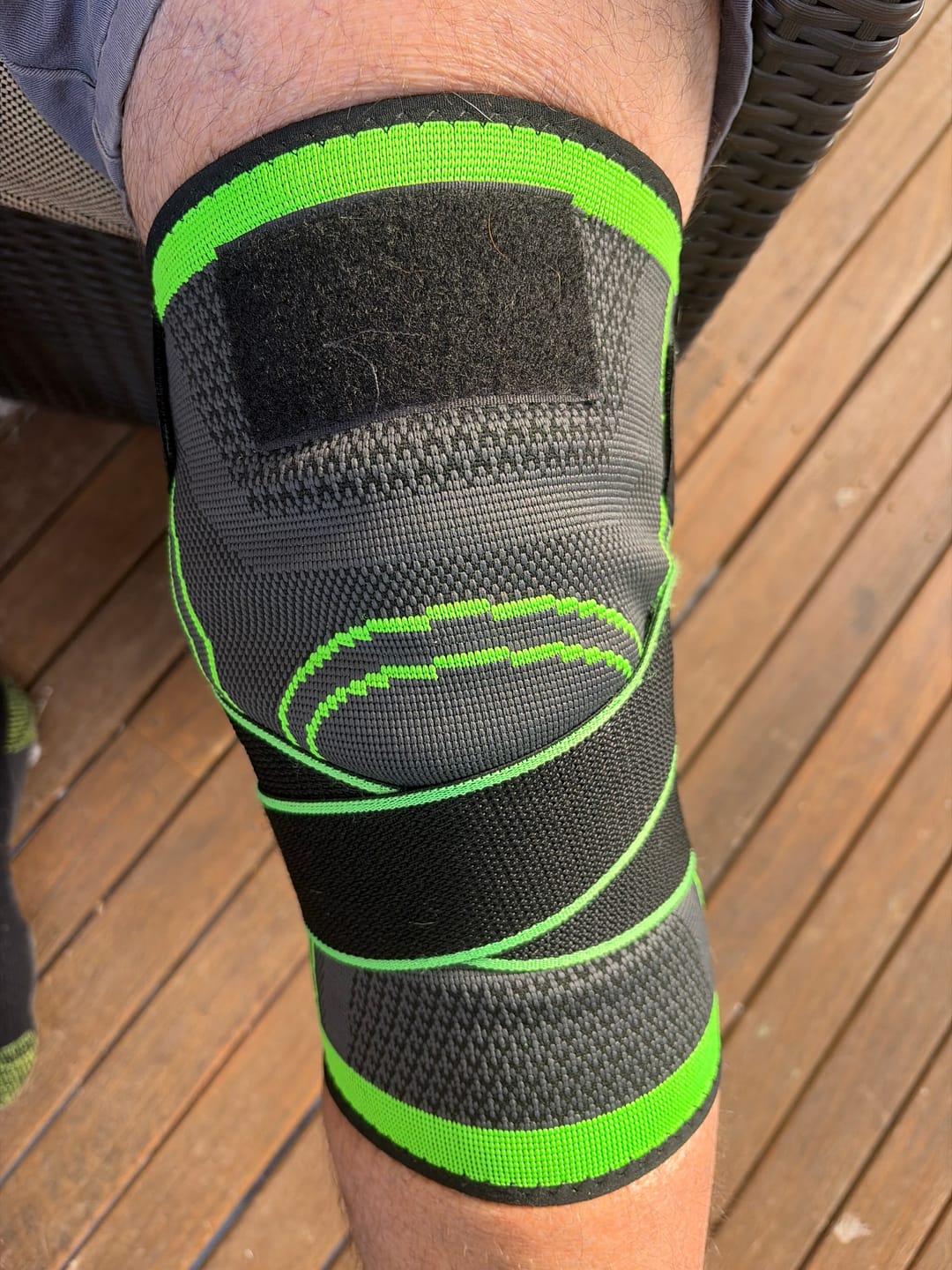 Customer photo review of Knee Compression Arthritis  Sleeve