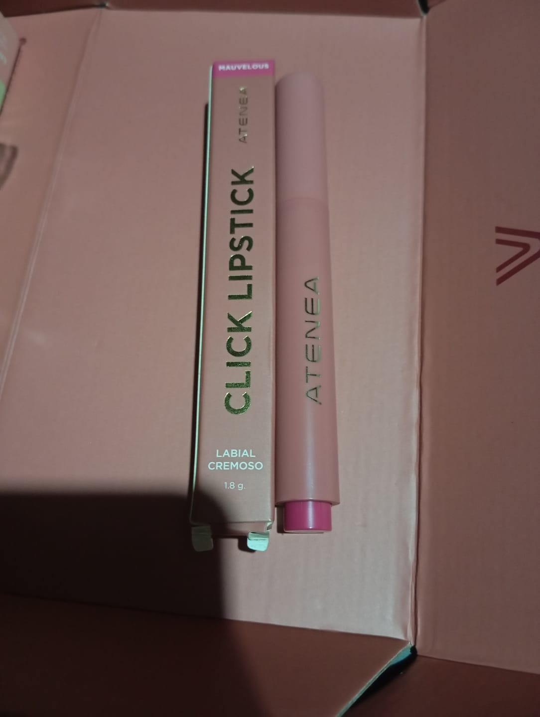 Customer photo review of CLICK LIPSTICK SUBLIME