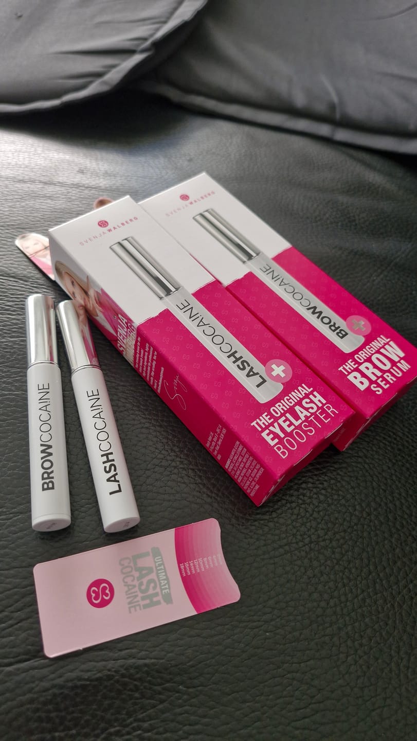 Customer photo review of LASHCOCA!NE & BROWCOCA!NE