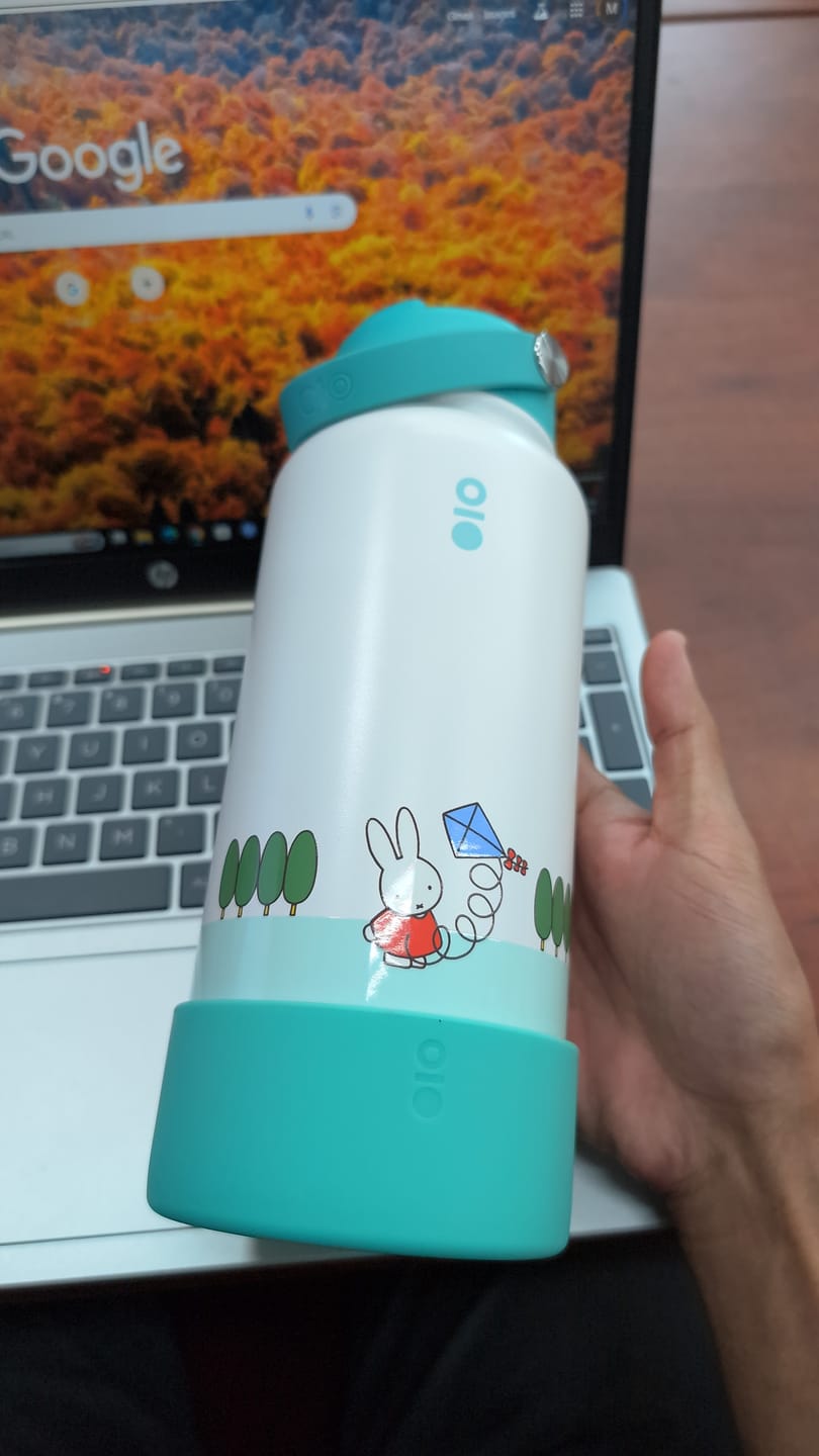 Customer photo review of Miffy Daily Ace Bottle Mega