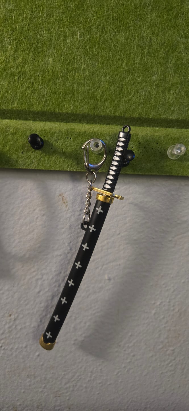 Customer photo review of Mini Katana - Keychain