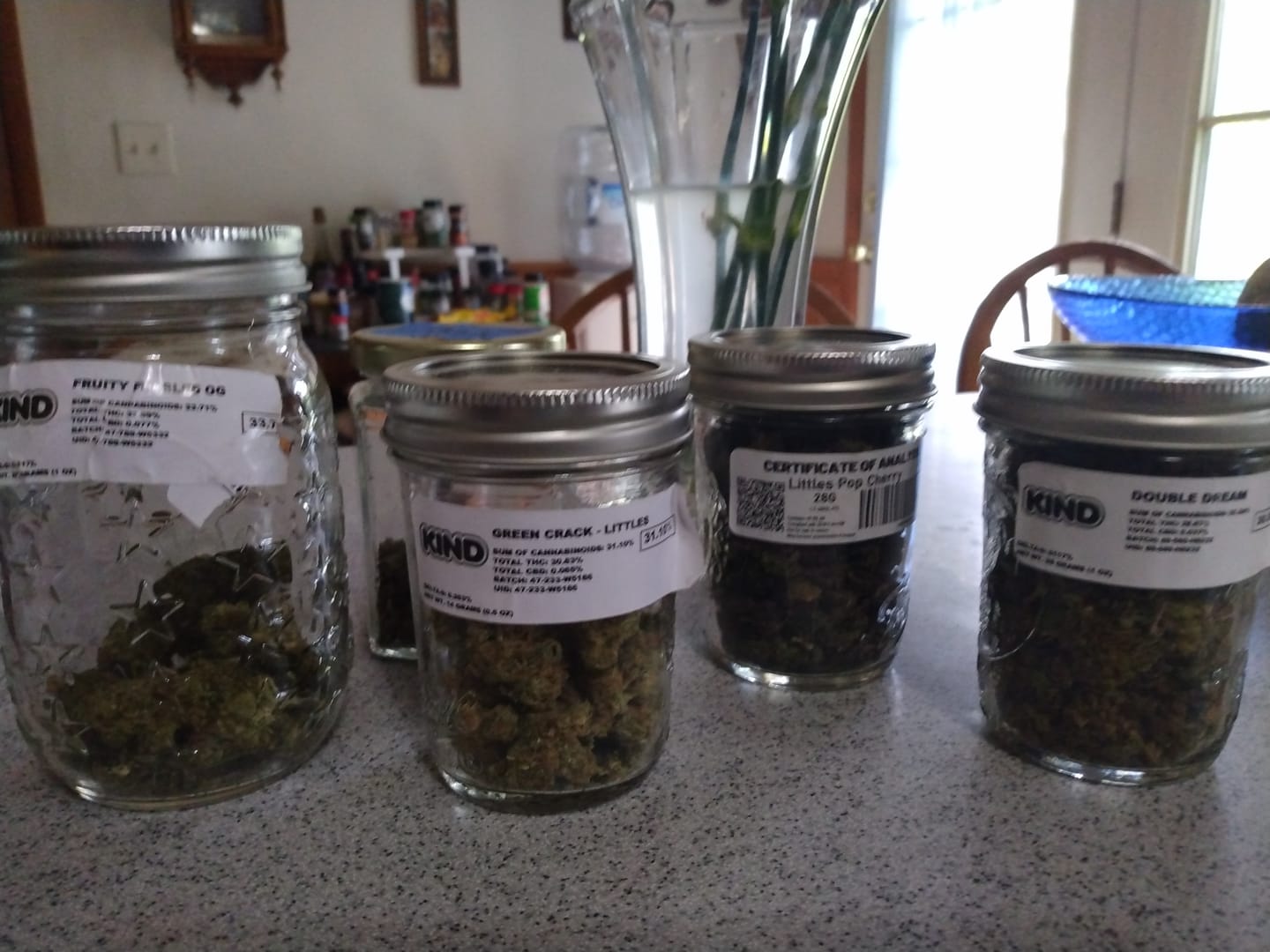 Customer photo review of Fruity Pebbles OG - 28 Grams - Indica