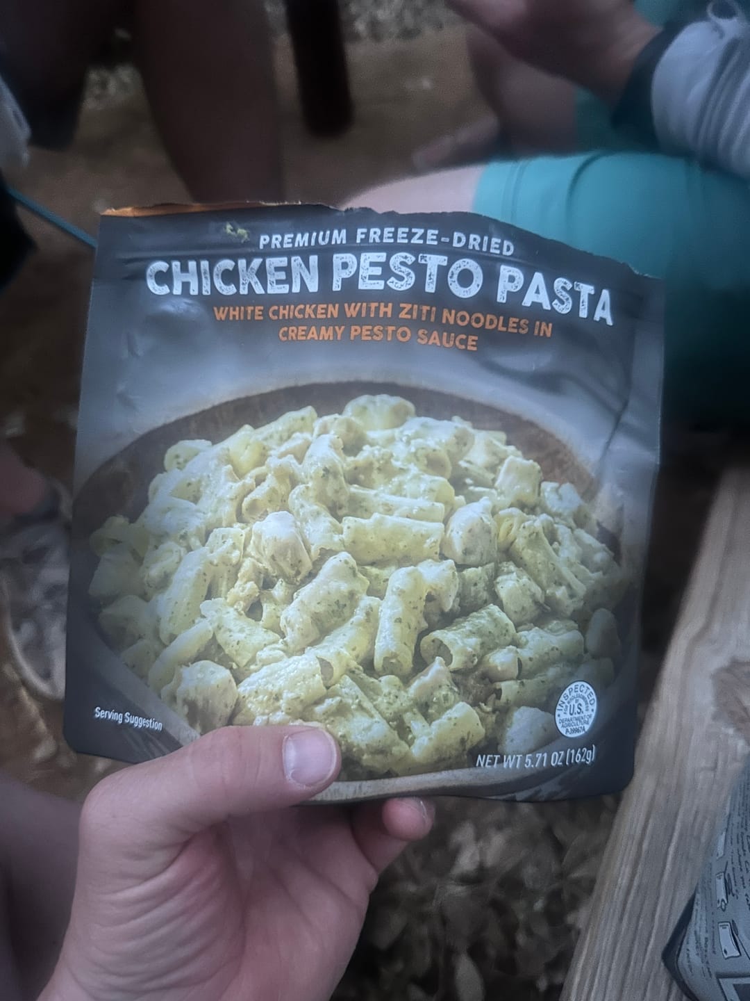 Customer photo review of Chicken Pesto Pasta