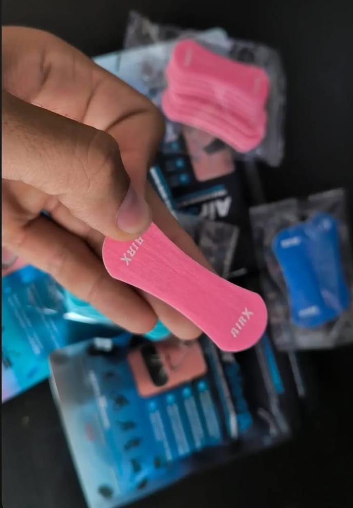 Customer photo review of AirSport® Multicolor Tiras Nasales de Alto Rendimiento