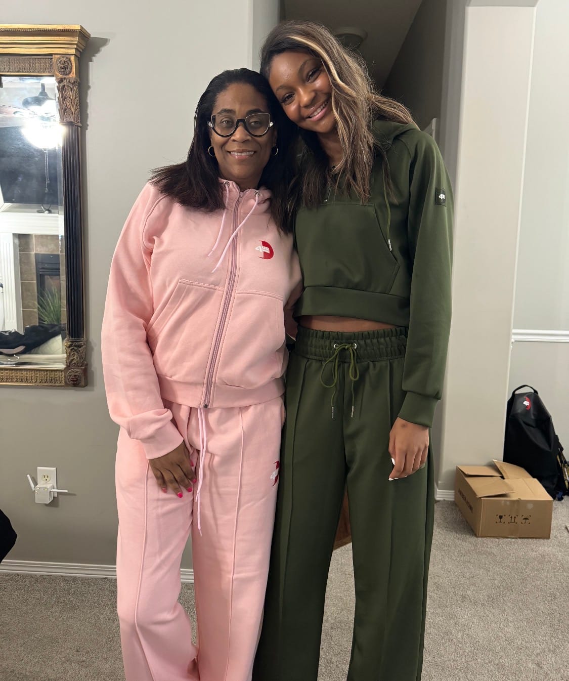 Customer photo review of "Through Thick and Thin"  Sweatsuit