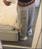 Customer photo review of Aelfric Eden Double Waist Baggy Sweatpants
