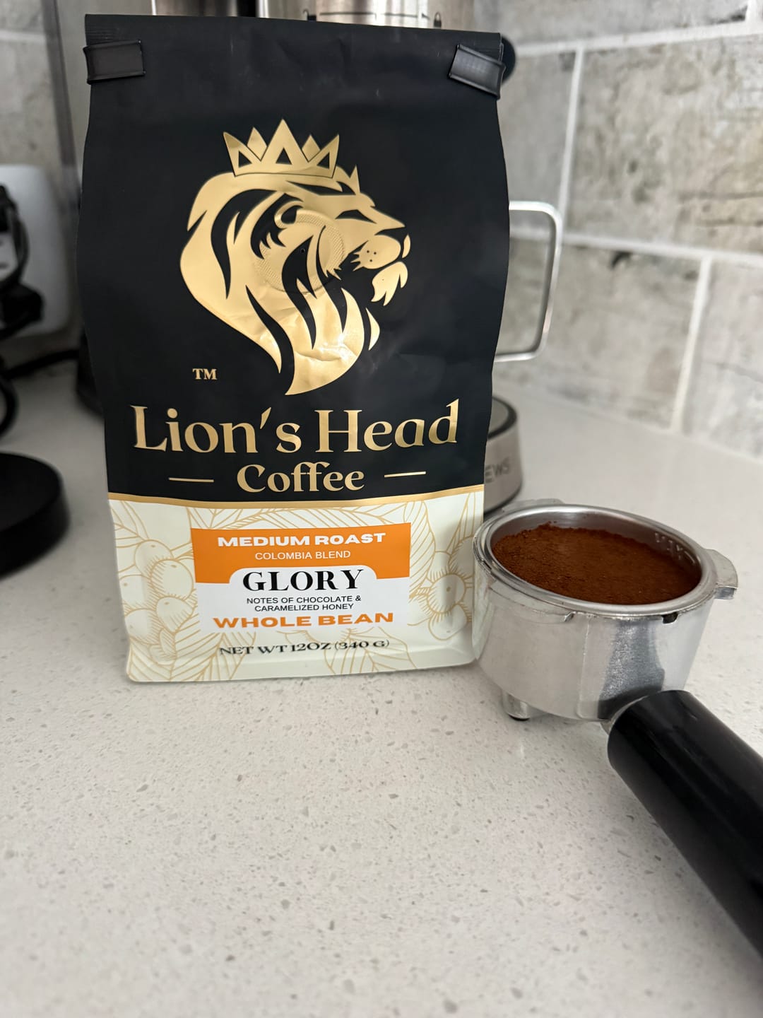 Customer photo review of Glory - Chocolate & Caramelized Honey - Medium Roast