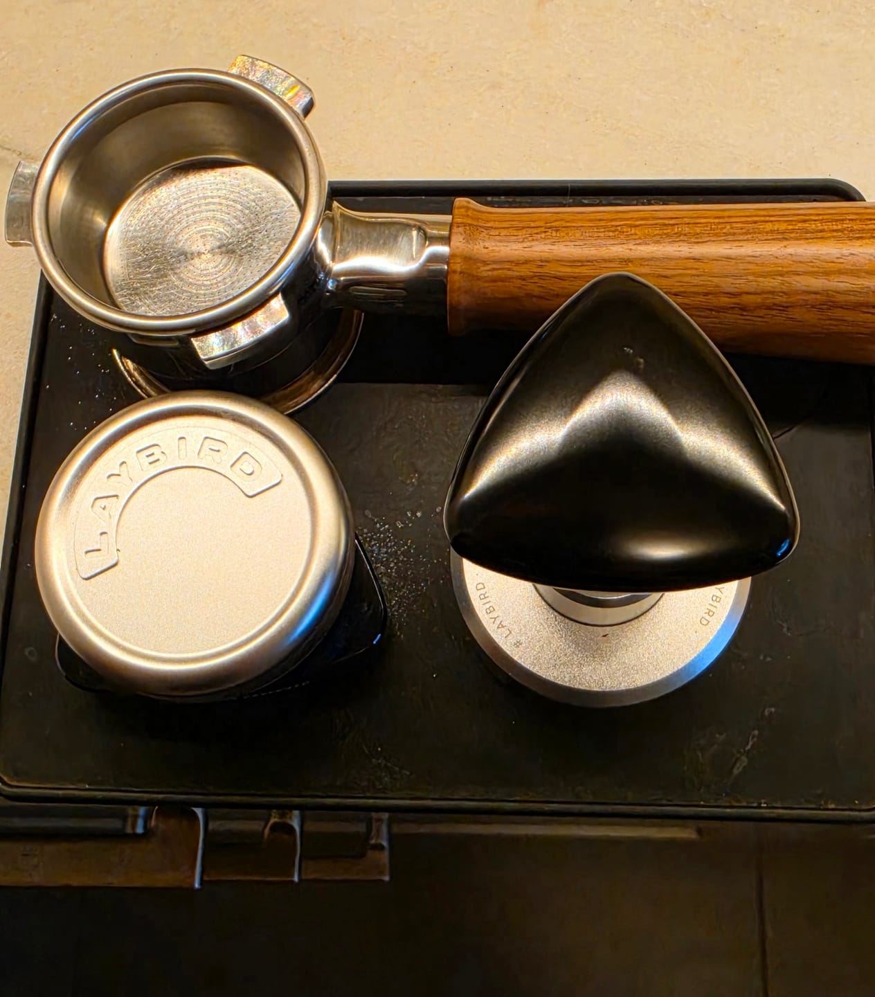 Customer photo review of LAYBIRD Tri Series Puck Prep Bundle
