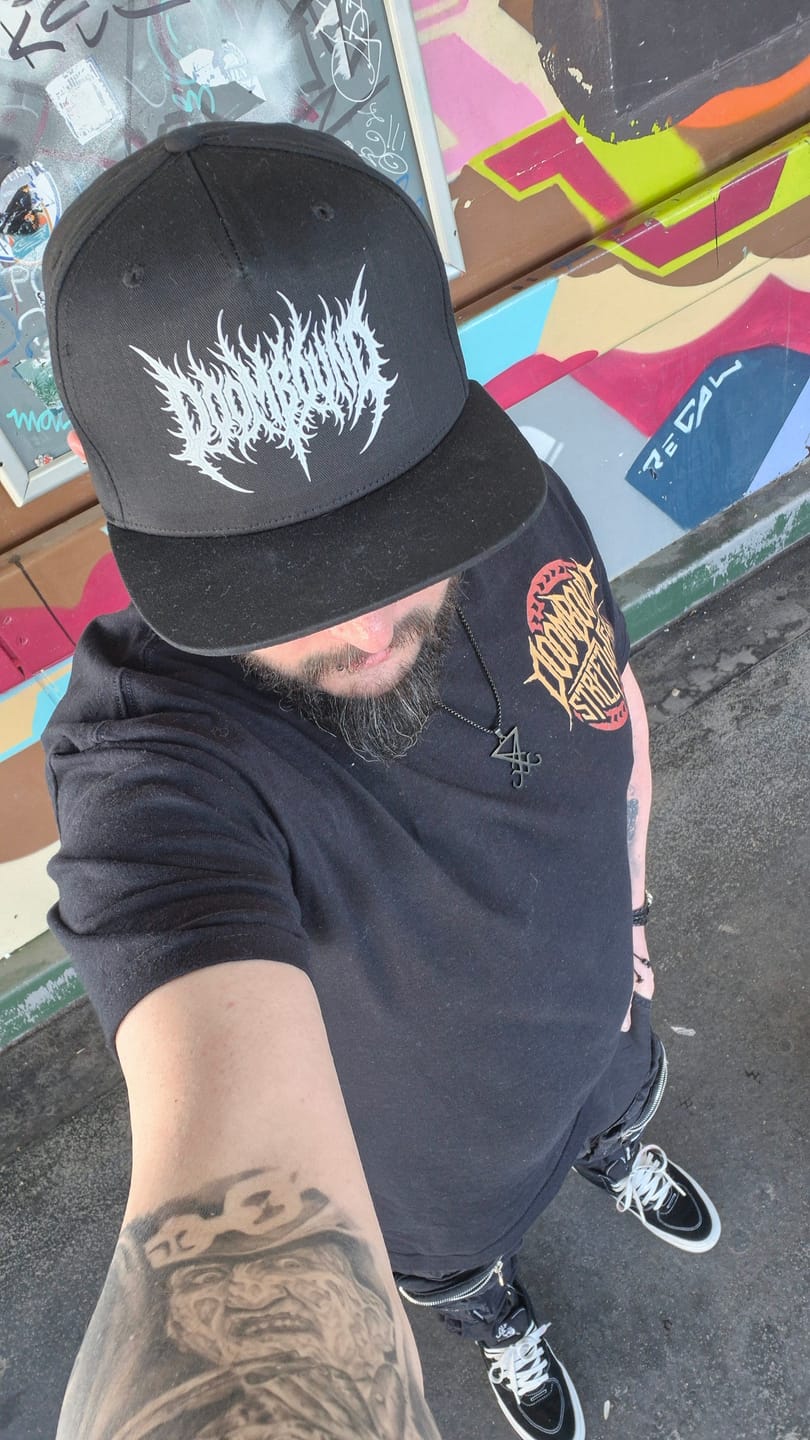 Customer photo review of Snapback Cap Deathcore