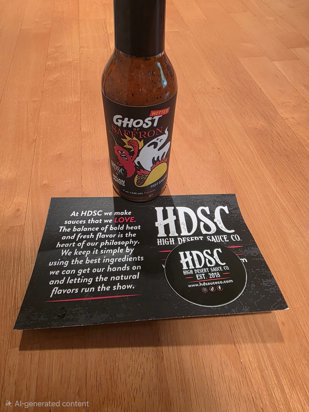 Customer photo review of Hotter Ghost of Saffron