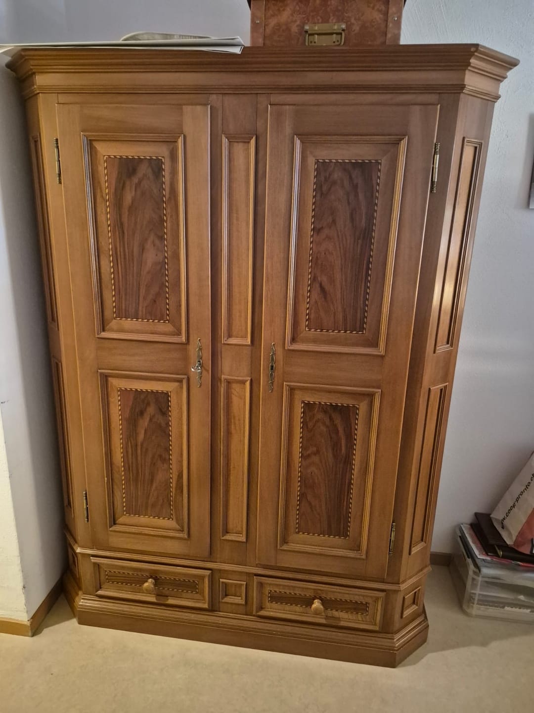 Customer photo review of Personalisiertes Kissen - Drück mich, wenn du mich vermisst