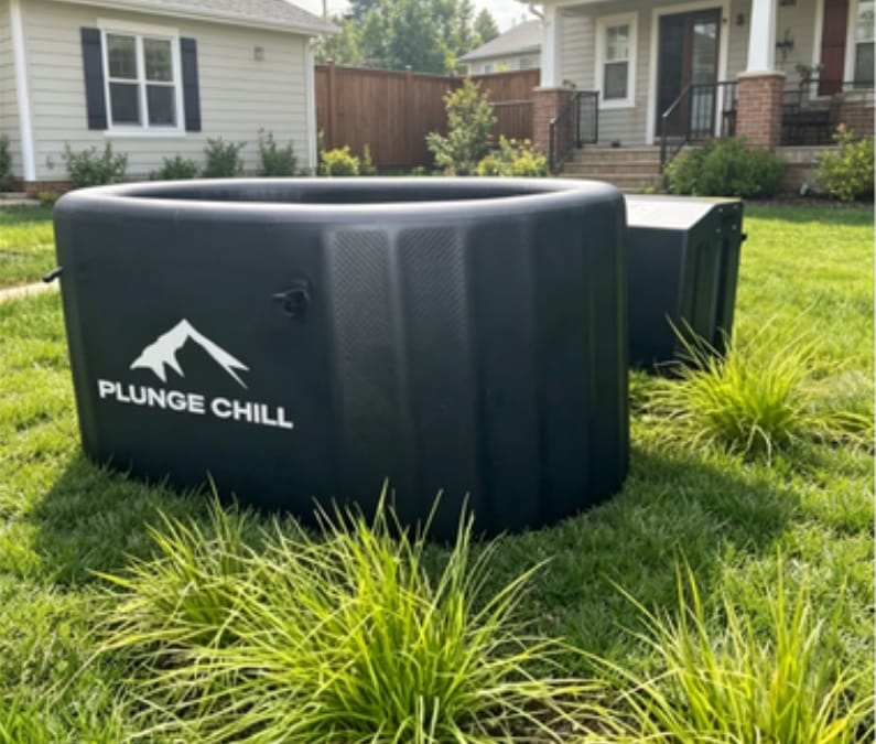 Customer photo review of 1HP Cold Plunge Chiller + Tub(Pro)