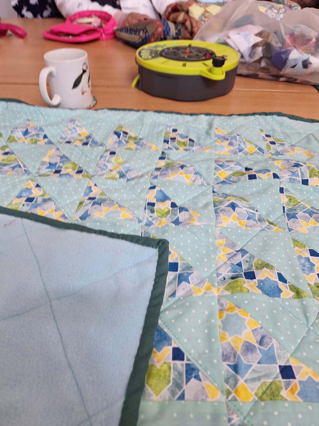 Customer photo review of Plain Anti Pill Polar Fleece Fabric
