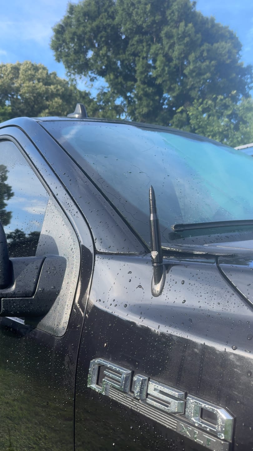 Customer photo review of PREMIUM BULLET ANTENNA