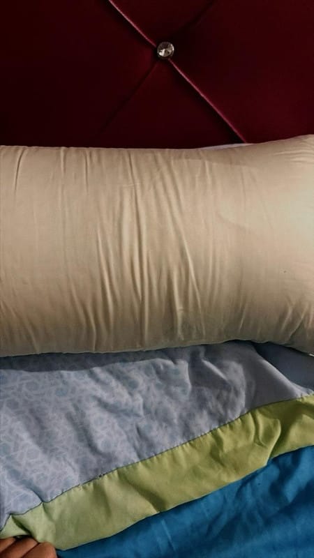 Customer photo review of Getha First Class Travel Latex Pillow
