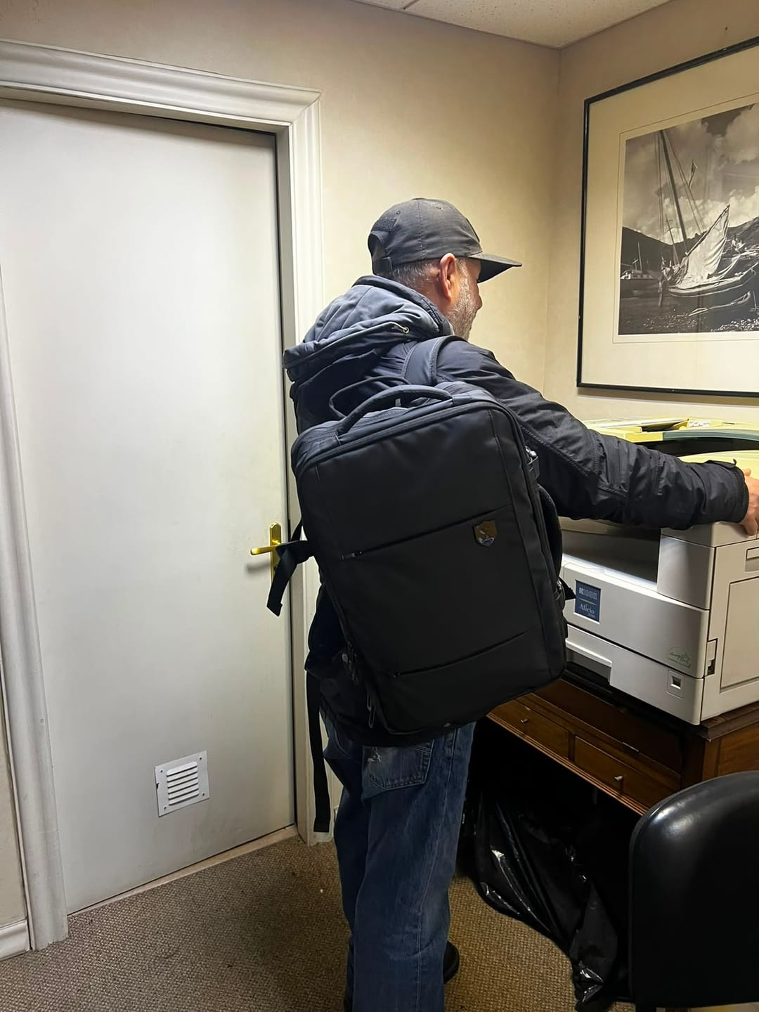 Customer photo review of Grand Travel Backpack