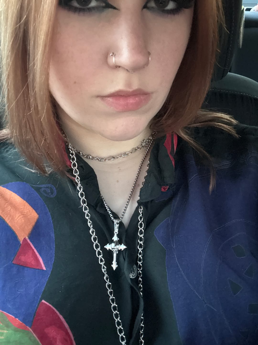 Customer photo review of DOWN YOUR THROAT PENDANT