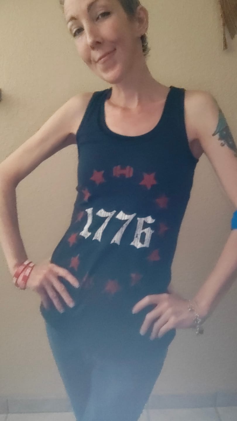 Customer photo review of America First and 2nd Amendment Wristband and Decal