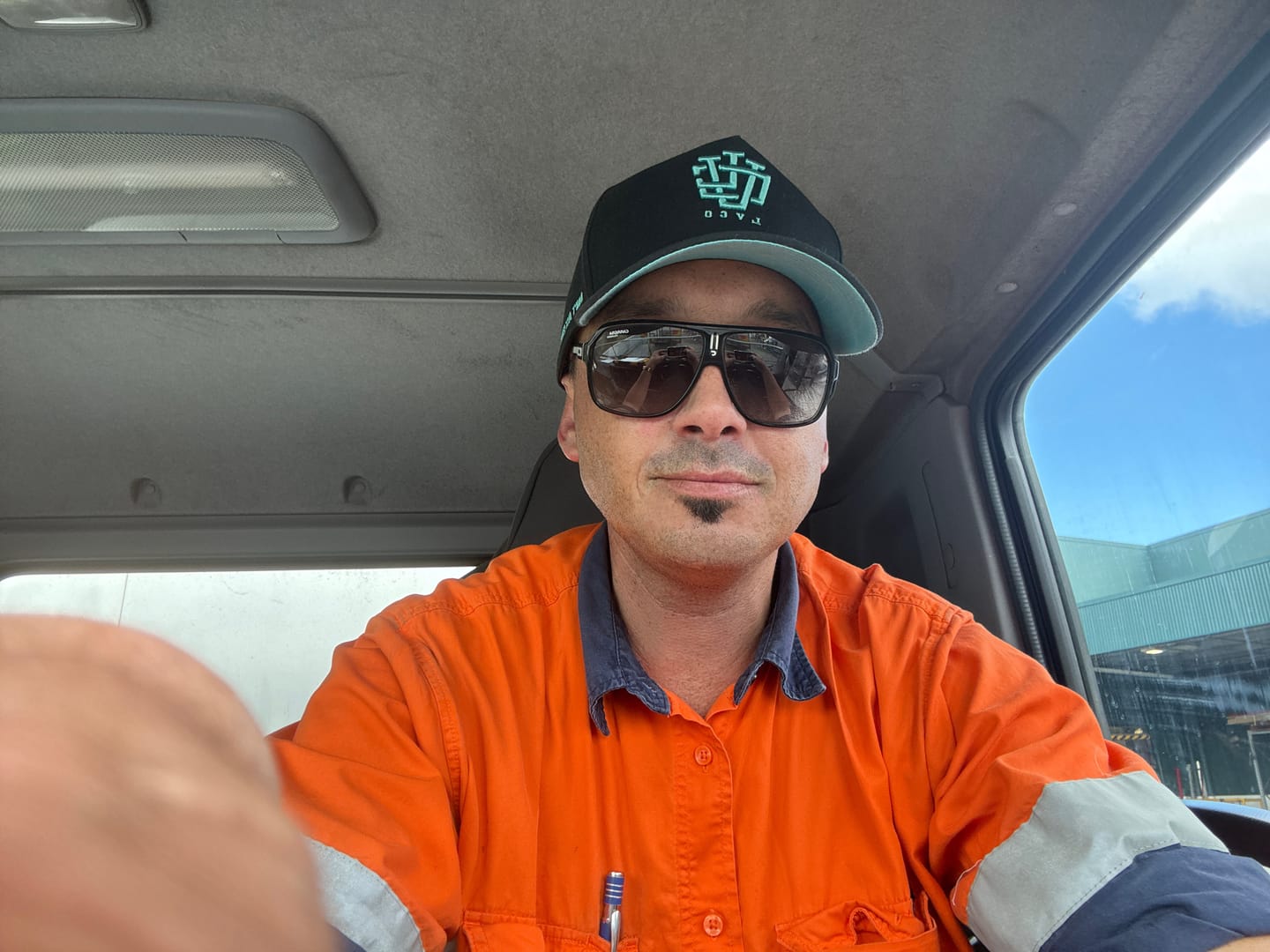 Customer photo review of ULTRA FIT Black Flame A-Frame Snapback