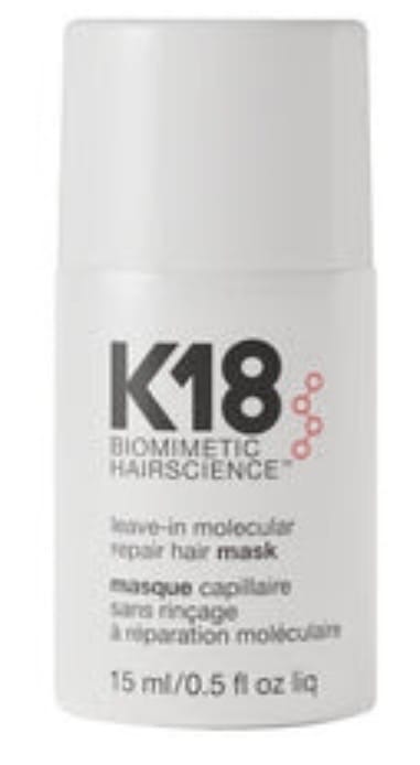 Customer photo review of Leave-In Molecular Repair Hair Mask