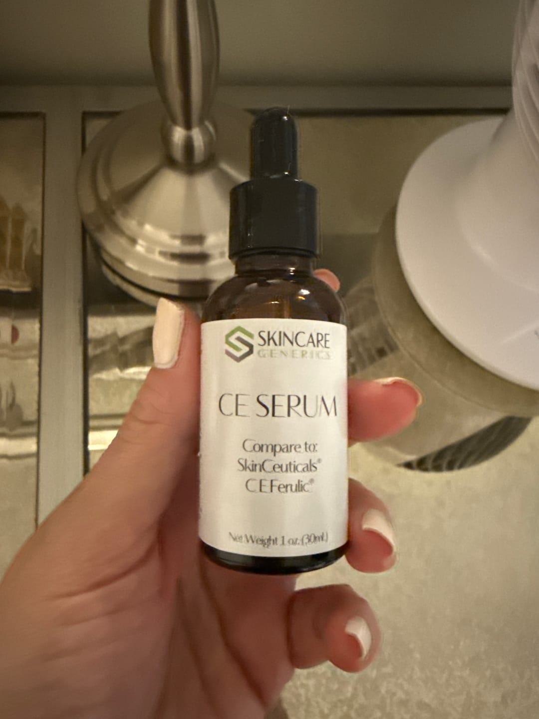 Customer photo review of CE SERUM | COMPLEXION BRIGHTENING