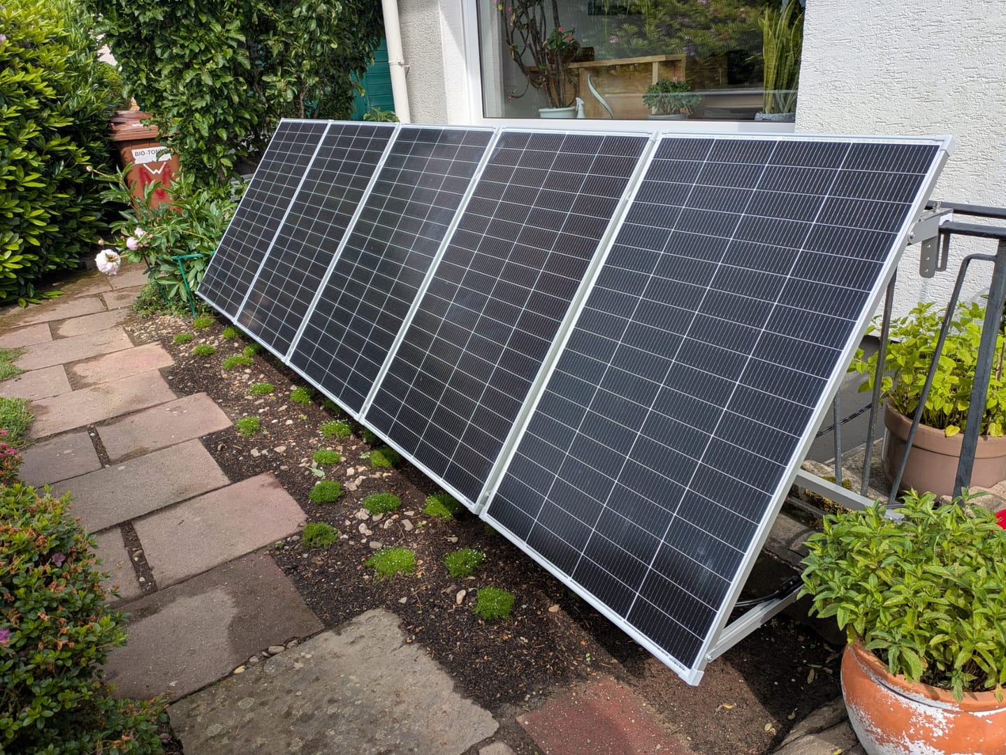 Customer photo review of Ray Lite Solar-Erweiterungsset 200W~1200W