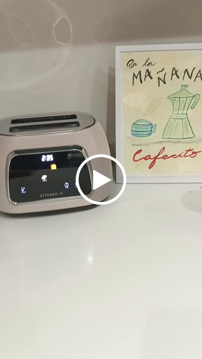 Customer video review of Tostador Digital Smart Toast Compact - 100% Automático
