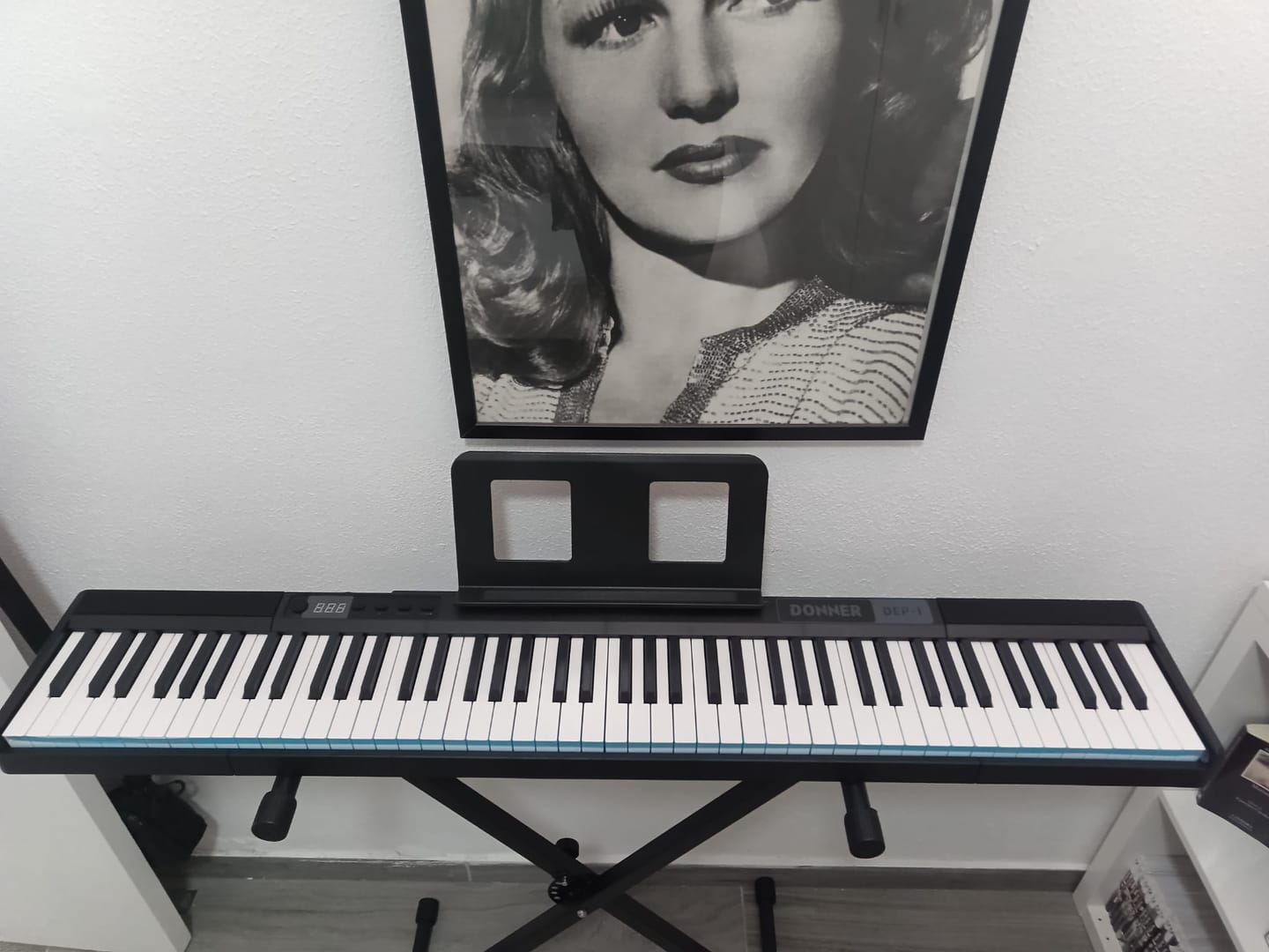 Customer photo review of Donner DEP-1 Piano digital para principiantes